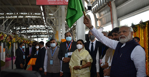 印度总理出席浦那地铁开通典礼 | 华启智能再度闪耀印度城轨